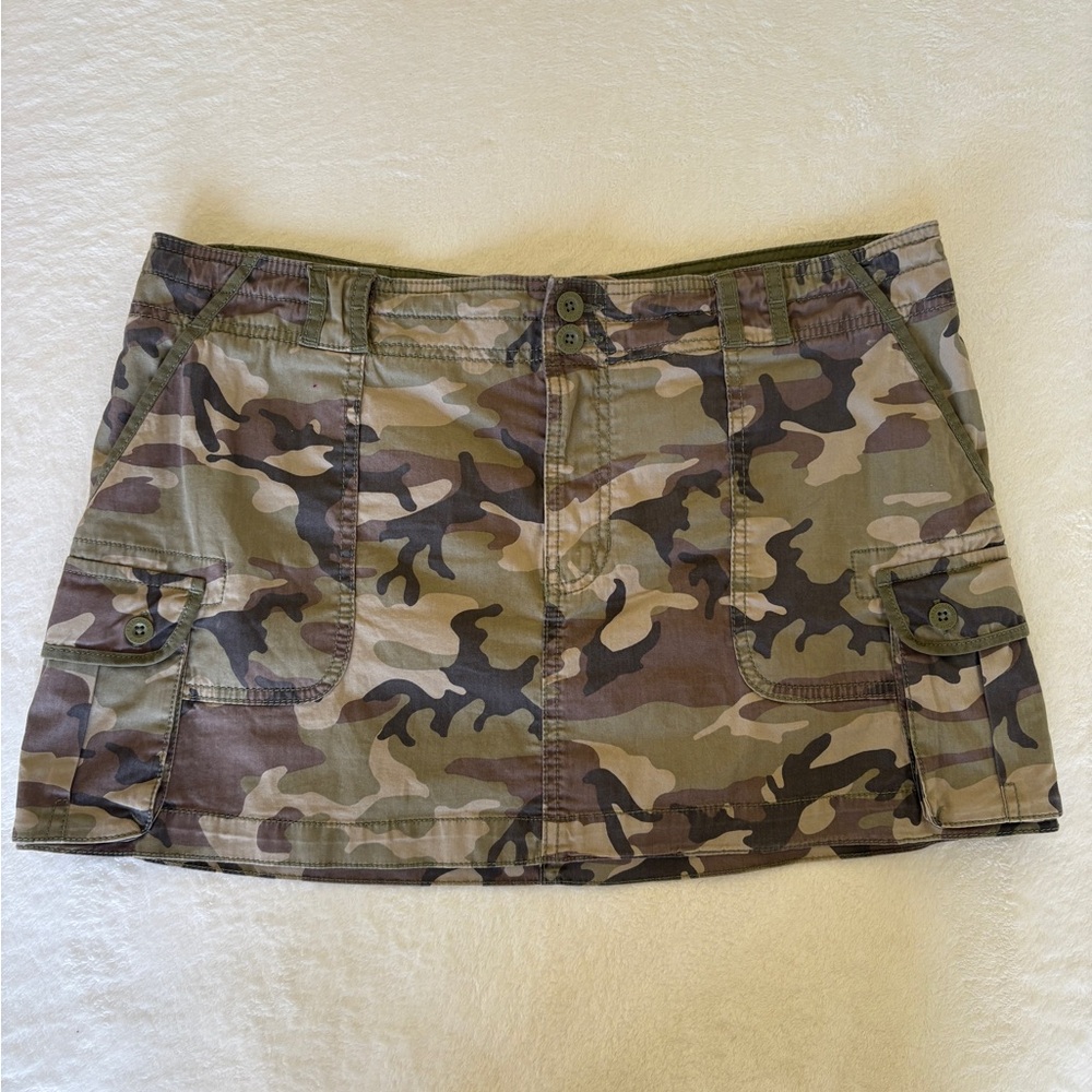 Abercrombie Camo Mini Skirt